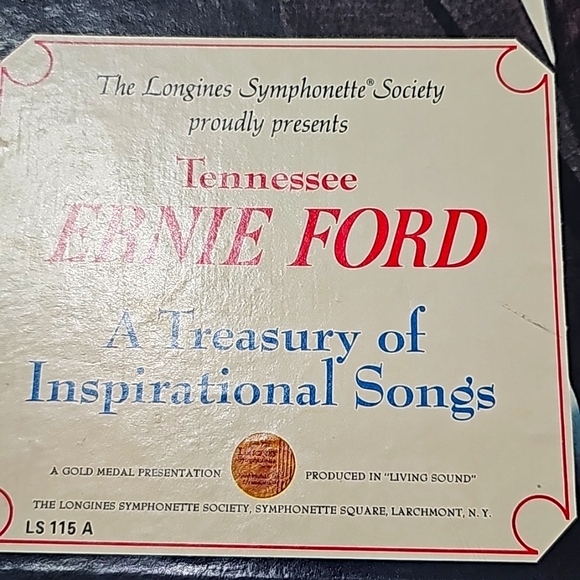 NEW (never open) Tennessee Ernie Ford Album Set, "A Treasury of Inspirational So - Picture 3 of 6